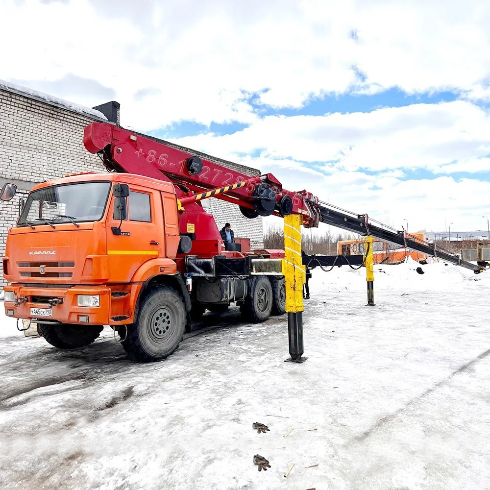 Китайский завод по индивидуальному заказу 20 м летательный манипулятор платформа корпус грузовика 18 мобильный воздушный подъемник Кузов для 1 шасси Veco