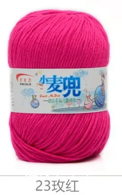 Dimuni 6Ply по оптовым ценам Детские дизайнерские свитера ручной вязки крючком молочная Хлопковая Пряжа пряжа из смешанного волокна