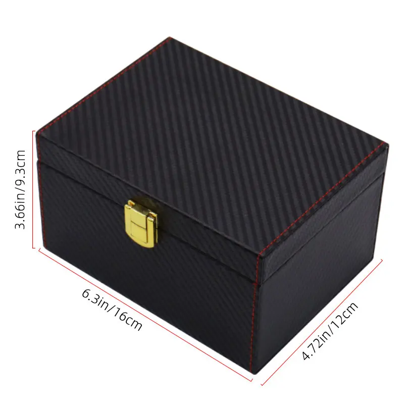 Handmade High Quality Leather Keyless Car Signal Blocker Box RFID Case Faraday Box