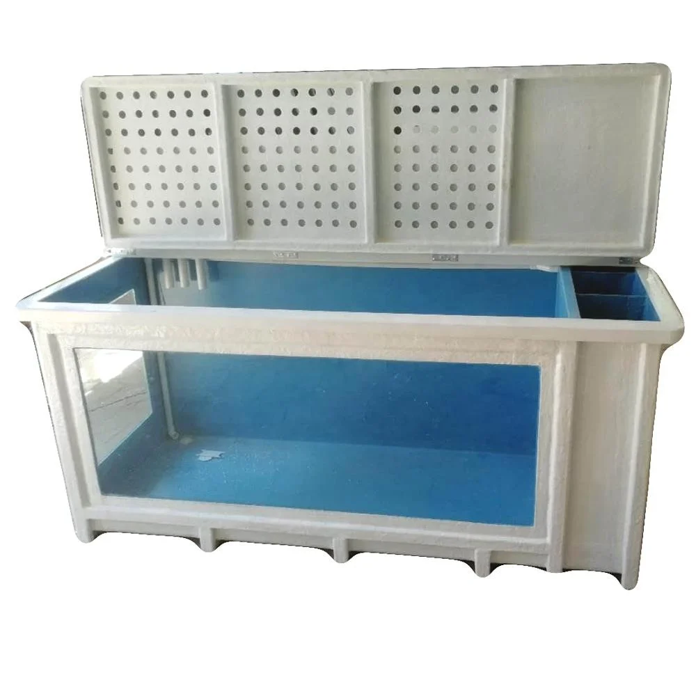 KX Wholesales rectangular fish farming tank to aquaculture tanks for the marine fish