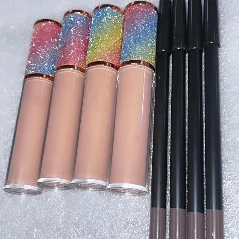 Private Label Pigment Set Lipgloss Vendor Lip Gloss with printing logo