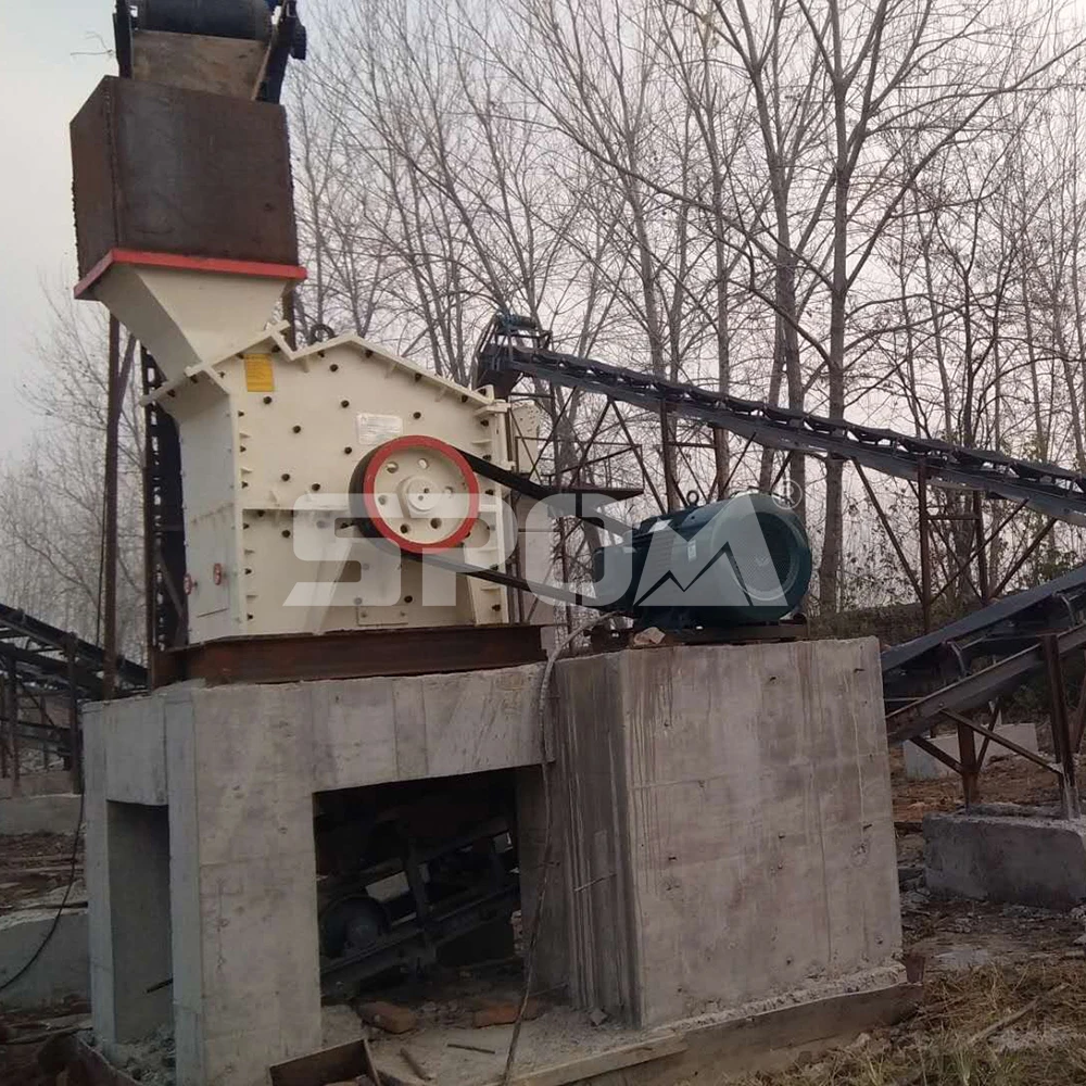 Cheap stone concrete rock PXJ Tertiary fine impact crusher hammer mill fine sand crusher