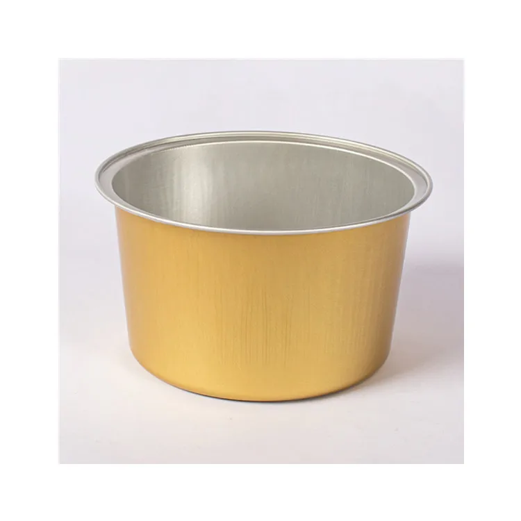 2021 China produces heavy-duty round aluminum foil containers for food packaging
