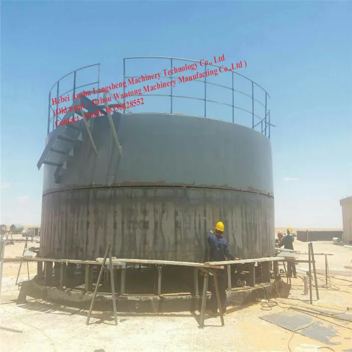 10000m3 Large fuel oil storage tank vertical industrial heavy fuel oil tank