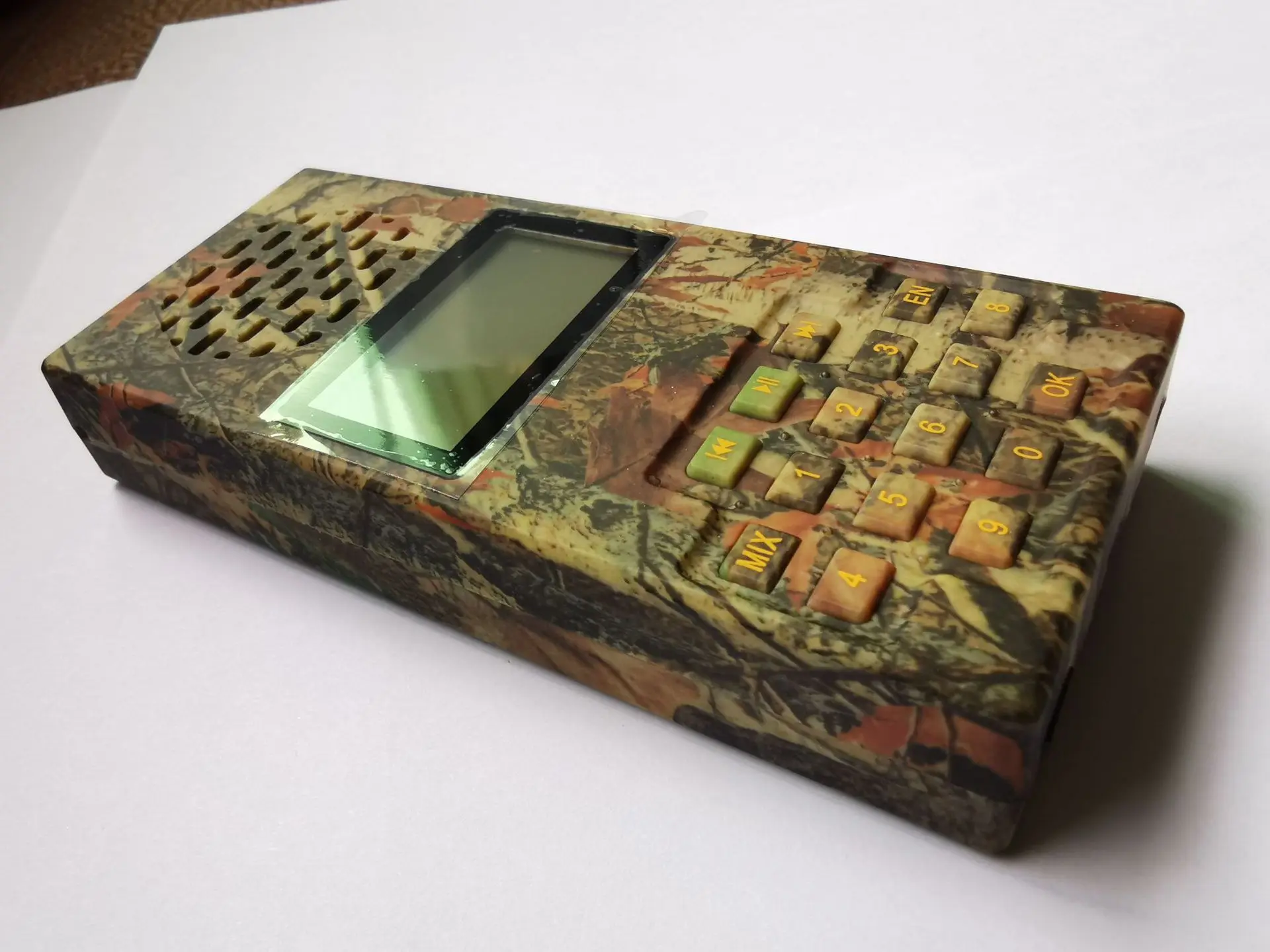 Outdoor Camouflage Color Hunting Bird Caller MP3 With Remote Control Built-in 150 Bird Voices Predator Sound Caller