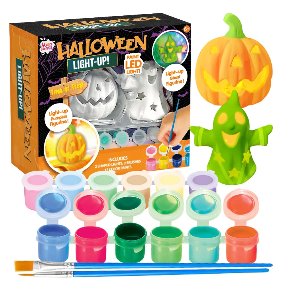 2024 DIY Ceramic Pumpkin Figurines Paint Your Own Halloween Ceramic Party Decor