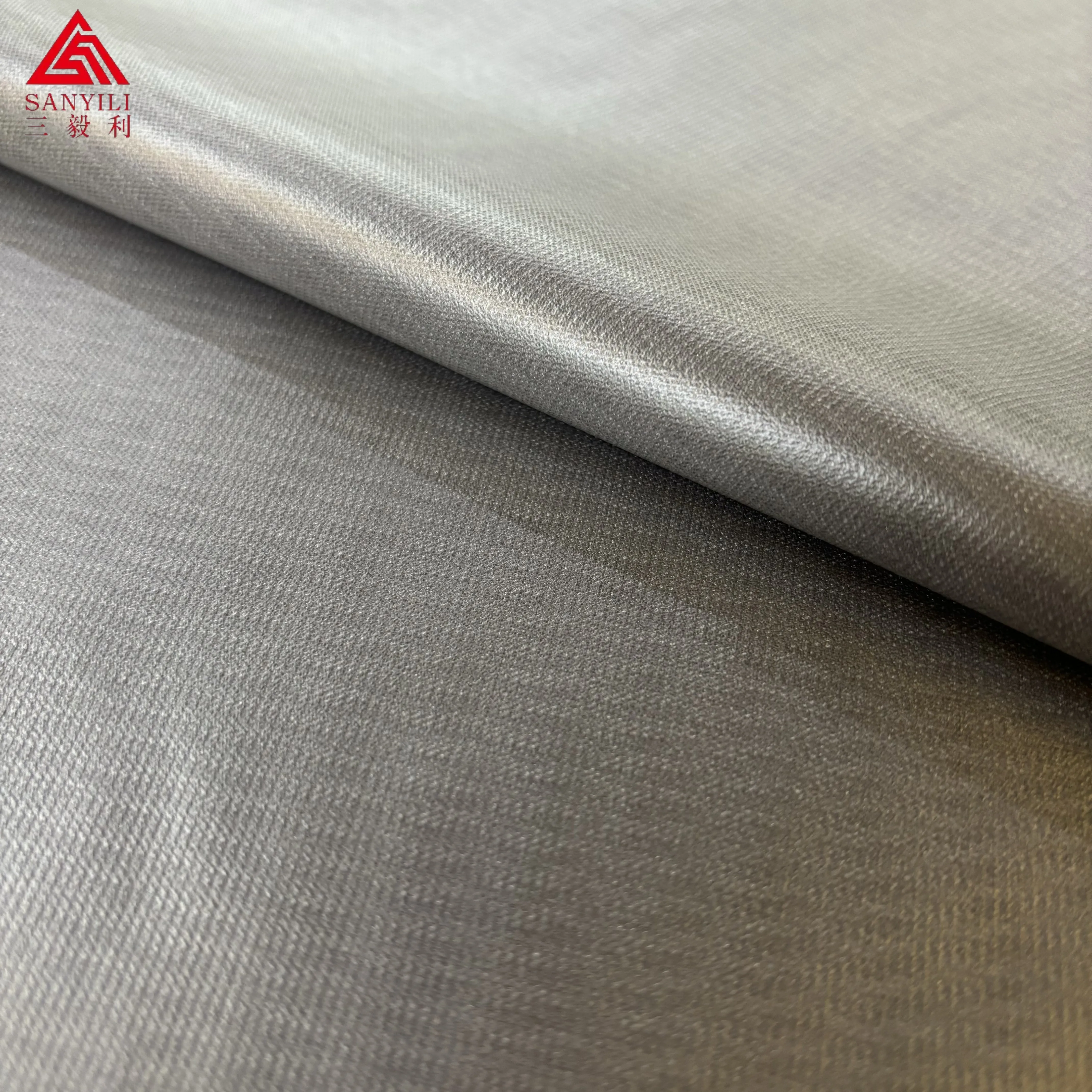 Honeycomb polyester pongee fabric PU/TPU laminated fabric soft handfeeling breathable waterproof for clothing
