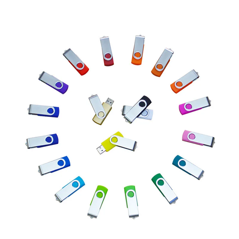 Swivel U Disk 4gb 8gb 16gb Metal Usb Stick 32gb 64gb 128gb 256gb Pendrive Usb 2.0 3.0 Pen Drive usb flash drive