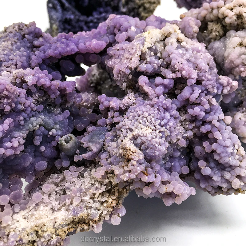 Wholesale natural Grape Agate specimen heading crystal raw stone healing Purple crystal gemstone For Home Decoration