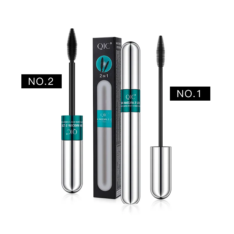 Factory price Double Effect Eyelash Primer 9g Volumizing Lengthening Non-Smudging 2-in-1 Waterproof Mascara