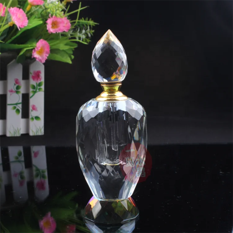 Оптовая продажа уникальные декоративные египетские флаконы для духов с золотистыми кристаллами в подарочной коробке свадебные сувениры