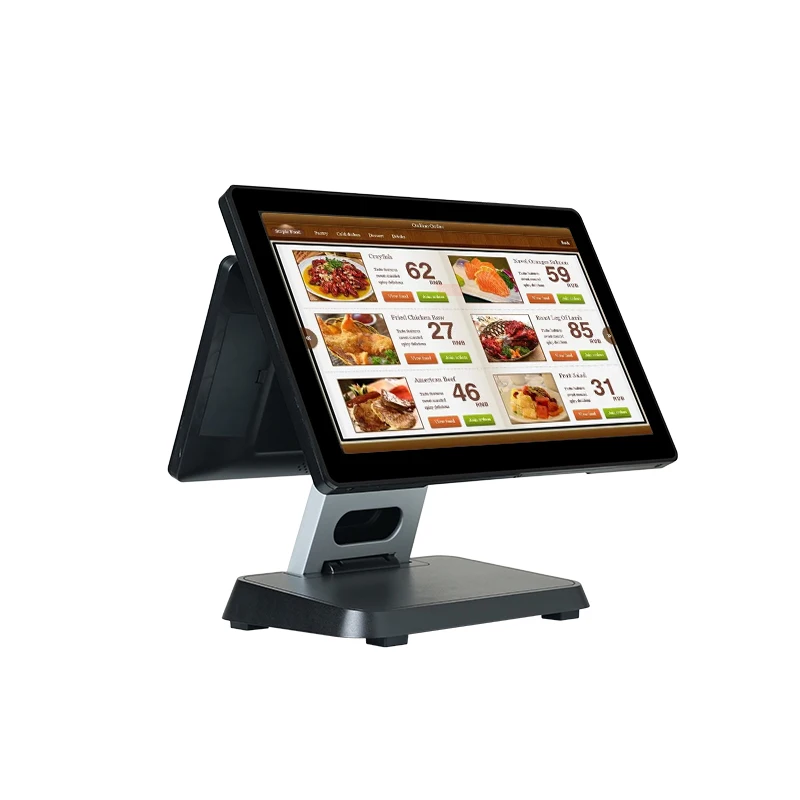 Manufacturer Supplier  Lcd Touch Screen Machine Windows Operation System Cash Register With Scanner For Supermarket