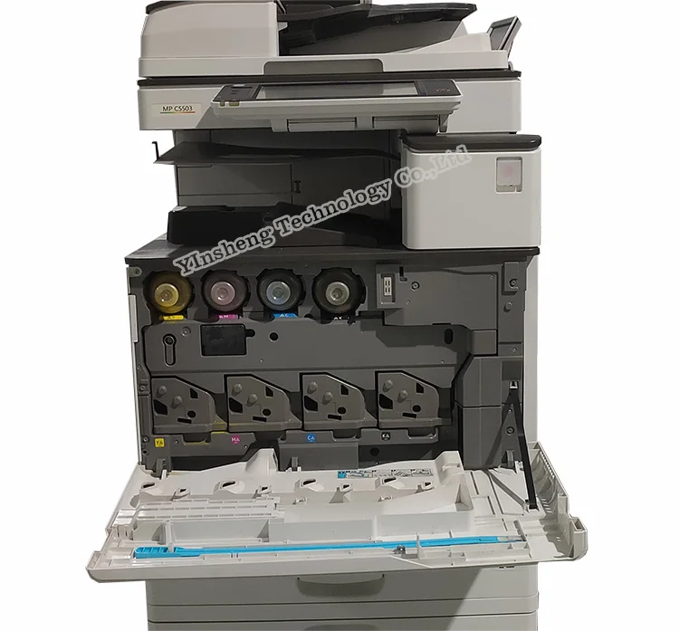 Used A3 Color Laser Photocopier Remanufacture Ricoh Copier Machine For Ricoh MPC5503