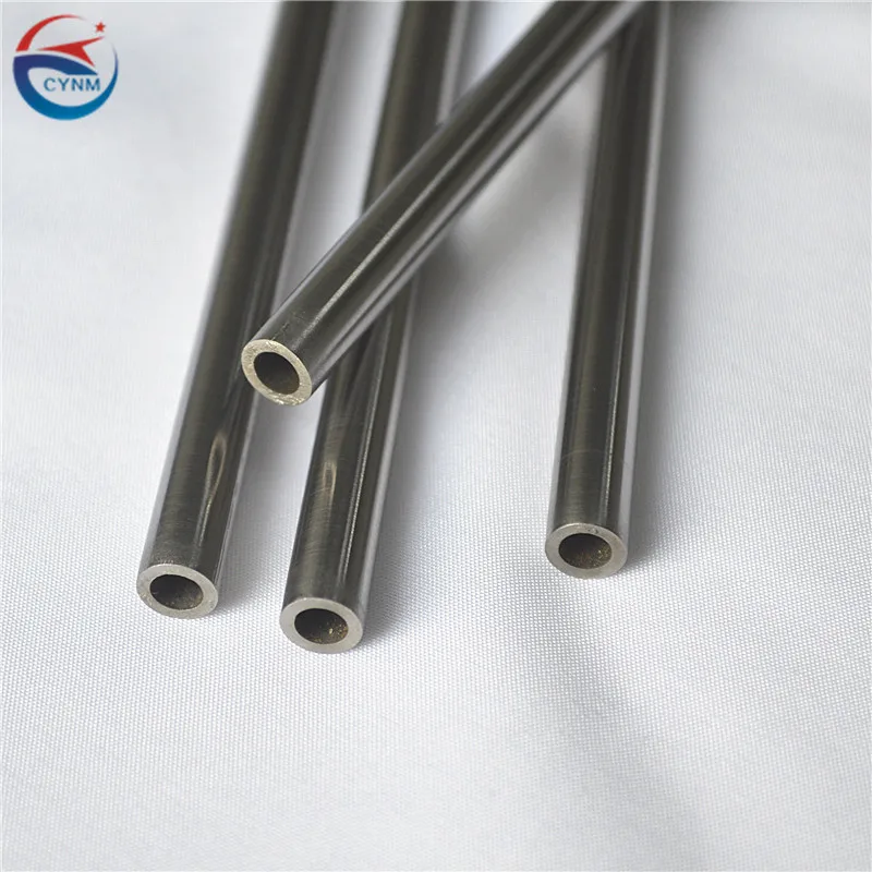 polished 99.95% pure high temperature resistance tungsten tubes tungsten pipes