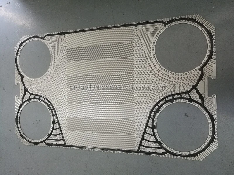 Food Grade Sondex S81 Gasket Plate for Stainless Steel  Water to Water Plate Heat Exchanger Replacement