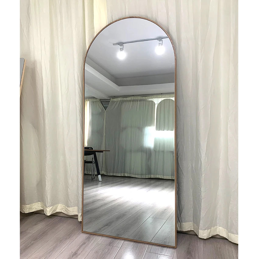 Factory Morden oversized Mounted Aesthetic bathroom living room vintage makeup salon room luxury home decor wall mirror