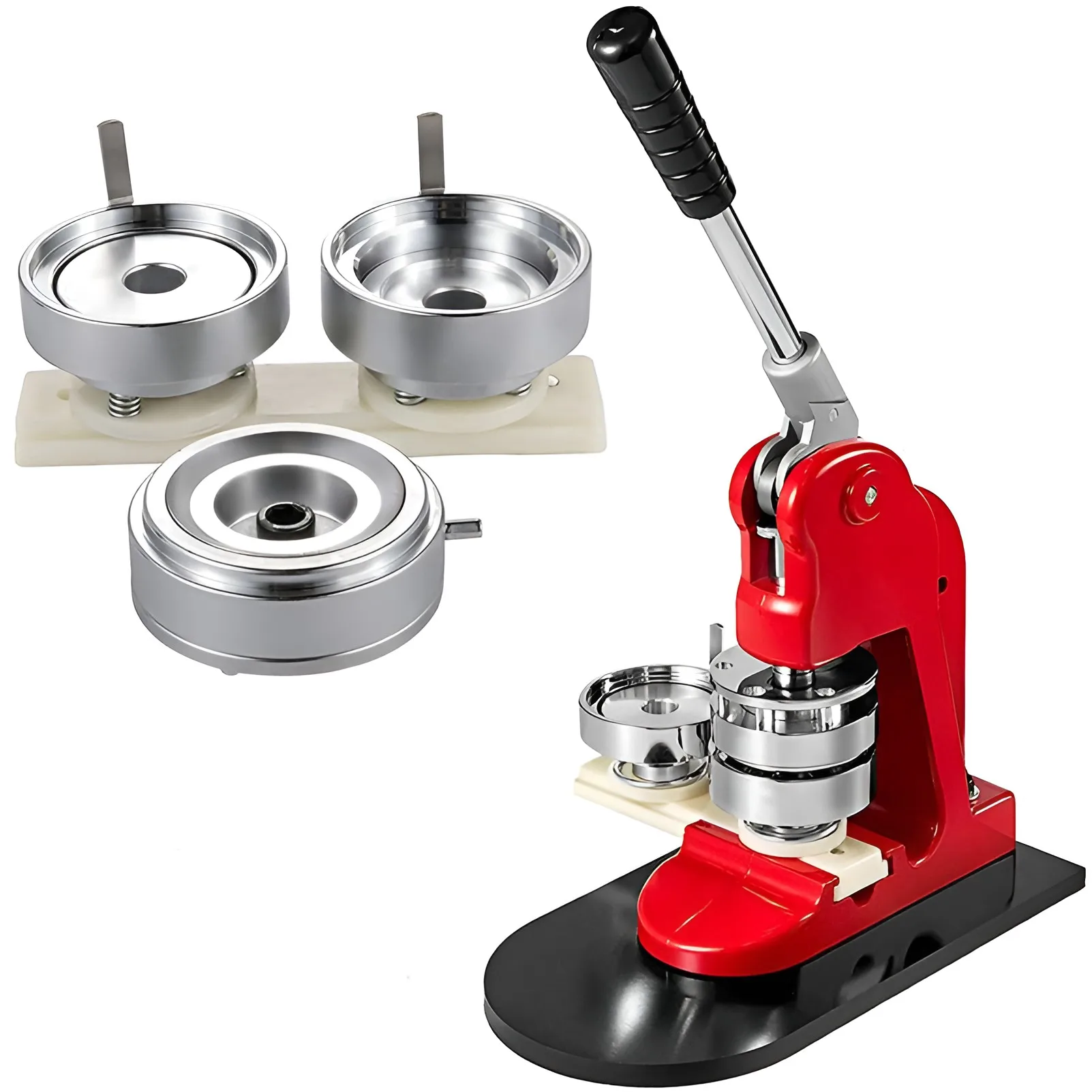 2022 DIY hand badge maker 58mm button making machine with button mold badge press machine