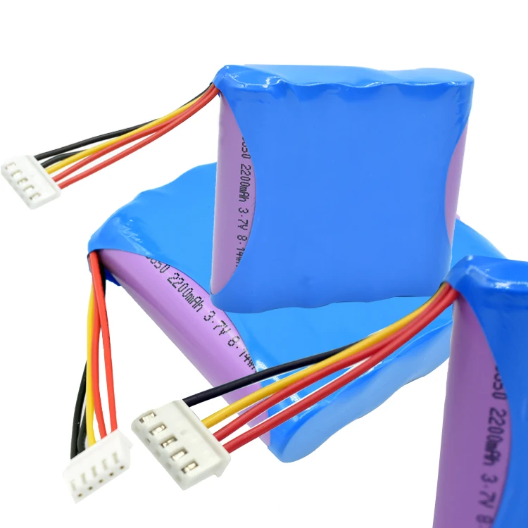 Lithium Ion Battery Pack  2500mAh 3000mAh 5000mAh 6000mAh 6600mAh 18650 2200 Cell 3.7V 7.4V 11.1V 14.8V Li Ion Batteries