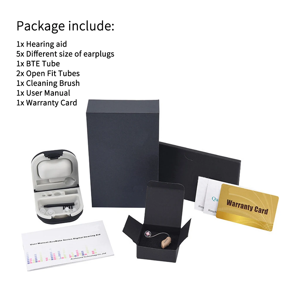 New Bluetooth mini high quality hearing aid with programmer functions