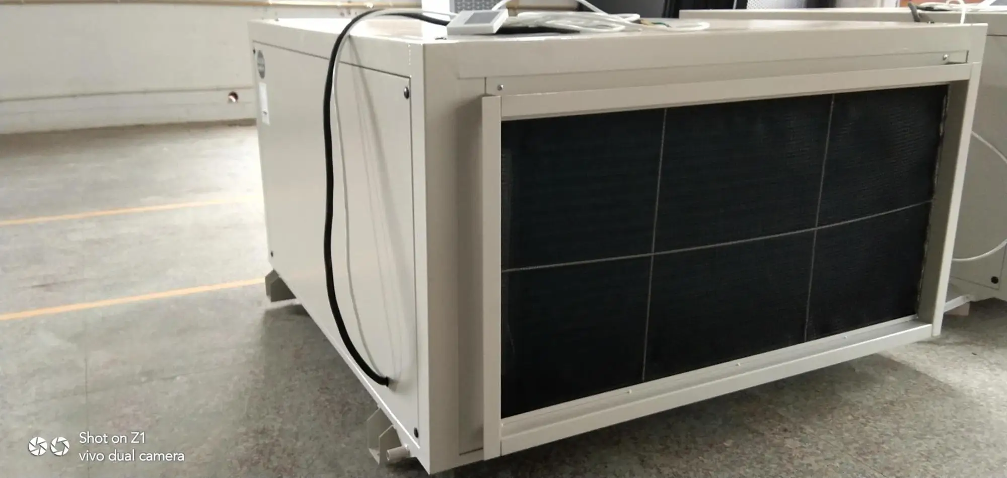 Factory price digital control basement  garage dehumidifier with fresh air ventilation