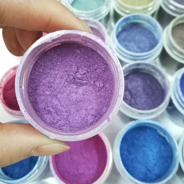 Chinese manufacturer Bulk Pearl Sparkling Pigment Epoxy Resin Color Mica Powder Pigment for Watercolour Oil Painting Ink