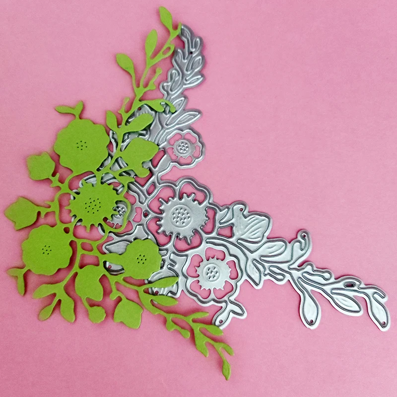 AAGU Metal Cutting Die Mould Scrapbook Decoration Embossing Photo Album Decoration Card Making Leaf Floral Metal Cutting Dies