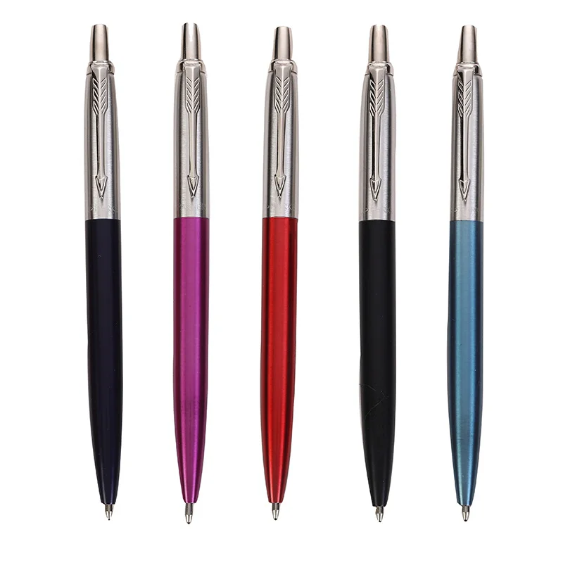 X1101-1 Factory Sale Luxury High Quality Parker Pen Custom Logo Business Parker Ballpoint Pen Parker Jotter Stainless Steel Ball