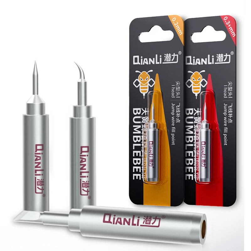 Универсальные наконечники для паяльника Qianli, сменные бессвинцовые сварочные наконечники для 936 паяльных станций, инструмент для переделки BGA
