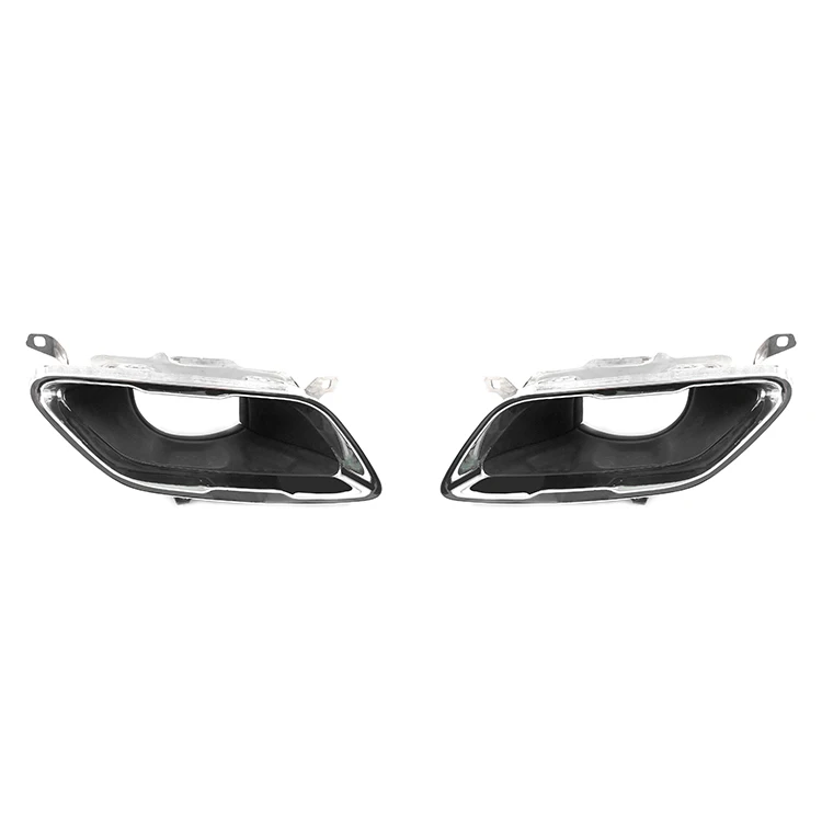 
High Quality silvery Original factory square mouth tail throat car body kit for BMW G15/G16 8 series 