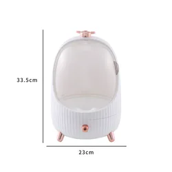 Dustproof Cosmetic Storage Box Drawer Boxes Custom Logo Portable Table Acrylic Makeup Organizer