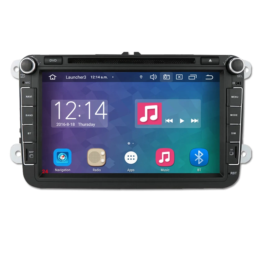  KANOR 2 din 8 дюймов сенсорный экран android 10 4 + 64g Автомобильный dvd радио плеер для VW Magotan Caddy passat Tiguan Touran Jetta (Фольксваген