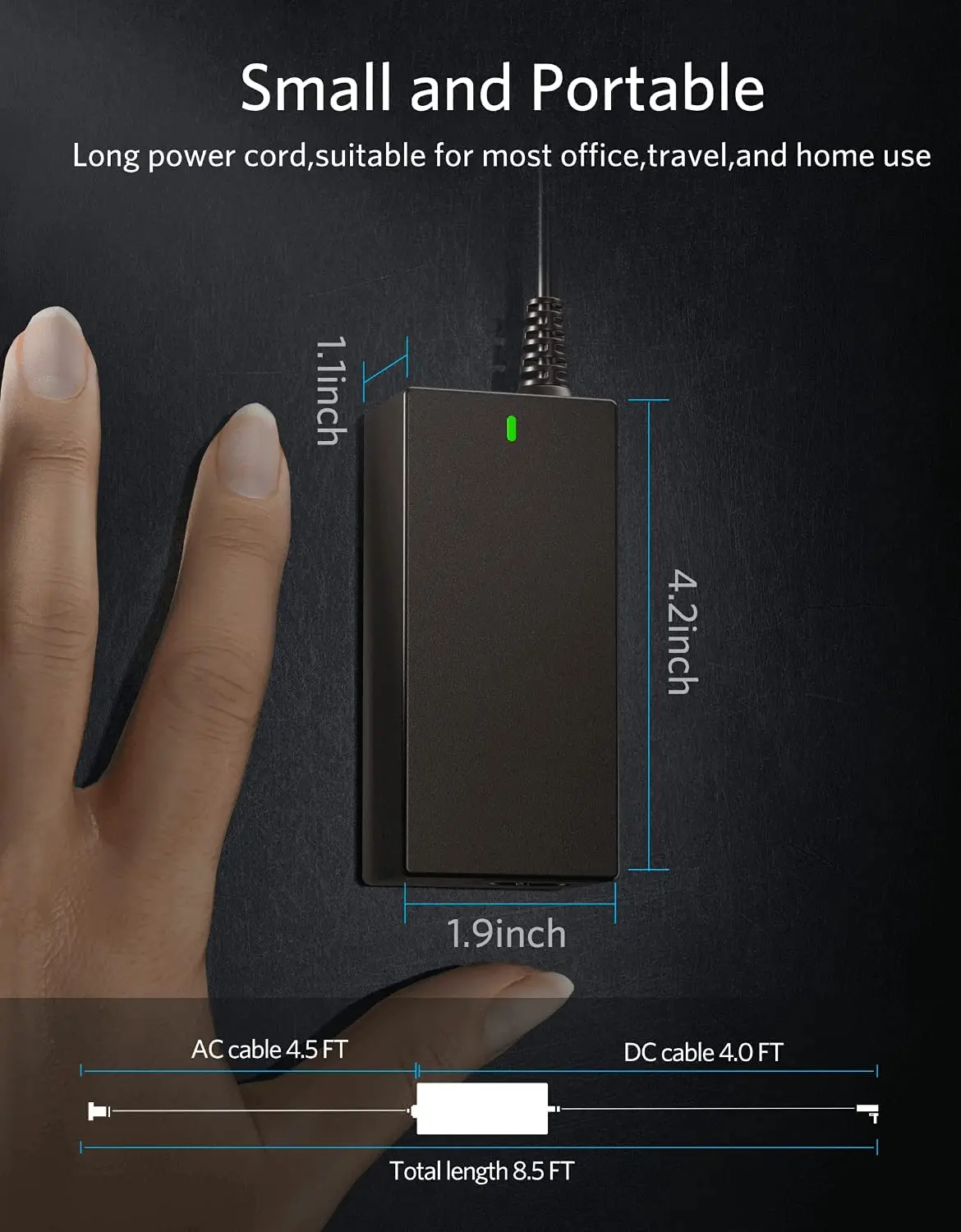 65W 19V 3.42A Power Supply for Zenbook UX330 Chromebook C202 VivoBook E402 Asus Laptop Charger