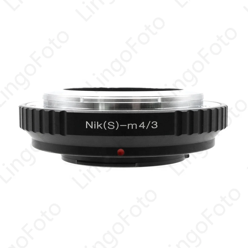 Mount Adapter Ring NIK S-M4/3 for Nik-on Nik S Lens to M4/3 Micro Four-Thirds Camera