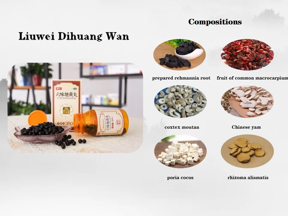 
Chinese medicine for kidney deficiency TangWang Liu wei Di huang Wan 