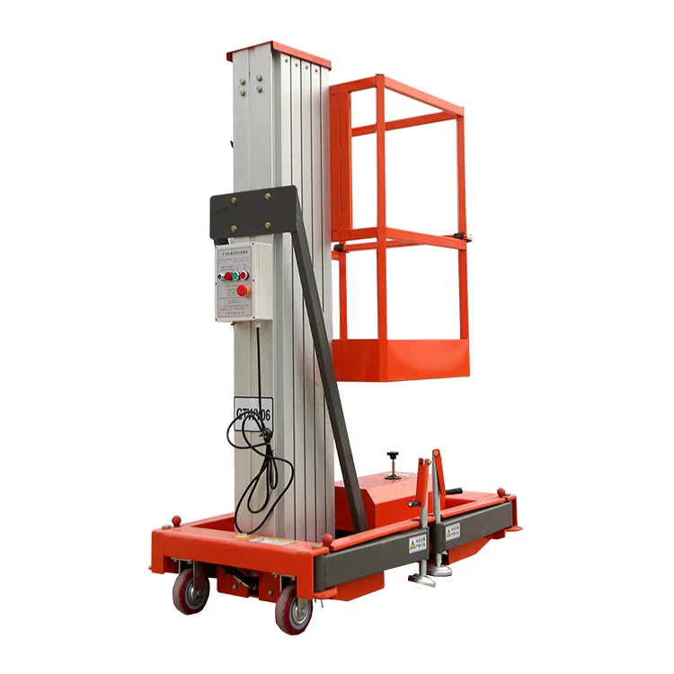 Hydraulic Elevator Single Man Lifting Vertical Lift For Individual Using Cleaning