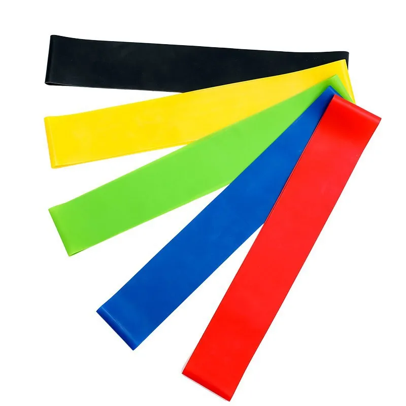 Factory Price Set  5PCS Resistance Bands Loops Fitness Yoga Training Gym Exercise Latex Rubber Bands