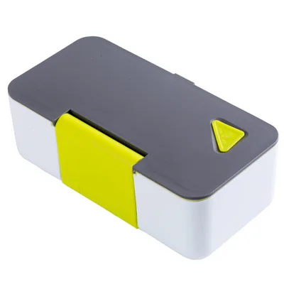 Microwave Adult Lunch Bento Box Plastic Airtight Food Container With Lid And Phone Stand Buckle