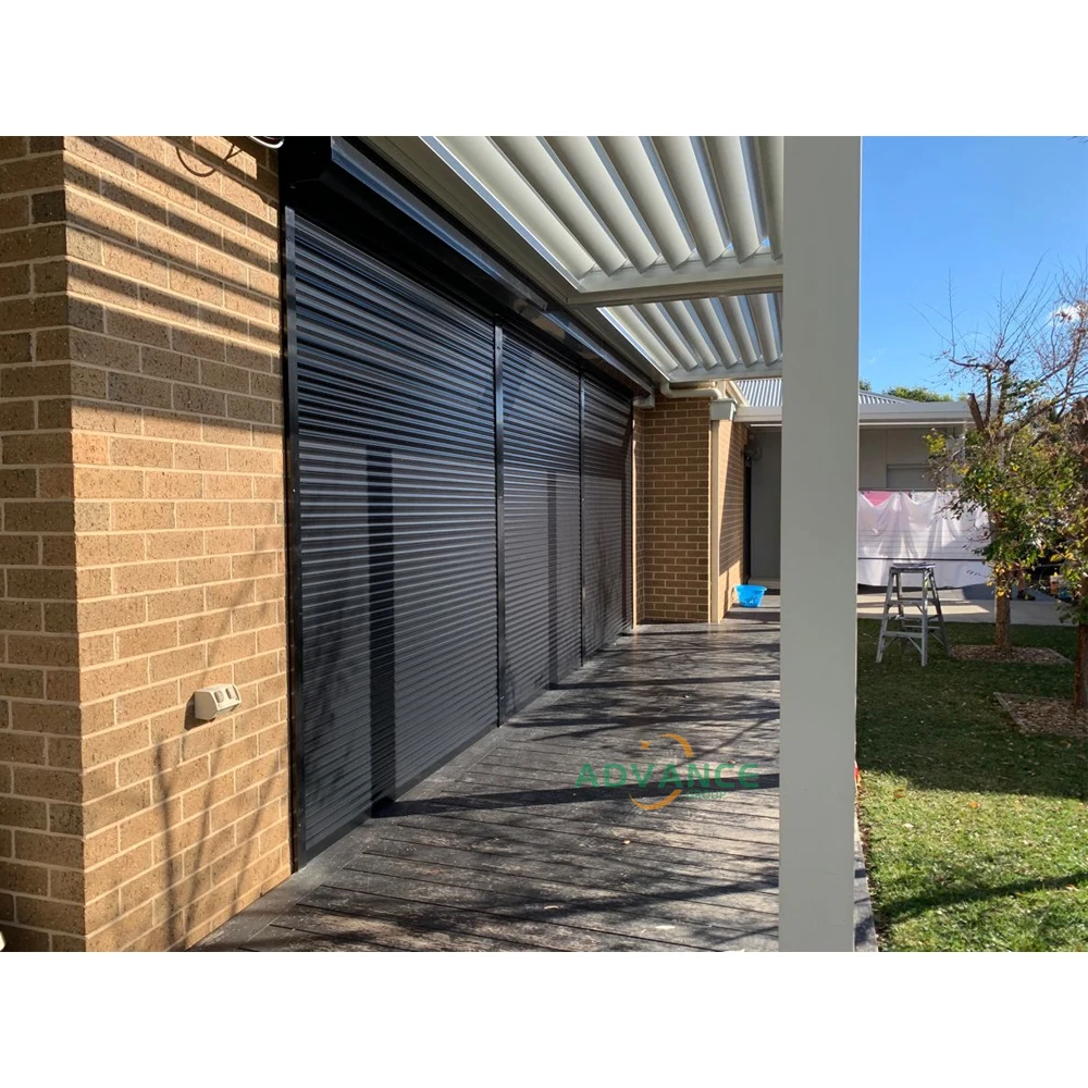 China Wholesale Hurricane Storm Automatic Security Aluminium Rolling Roll Up Shutter Window Aluminum Roller Shutter for Lanai