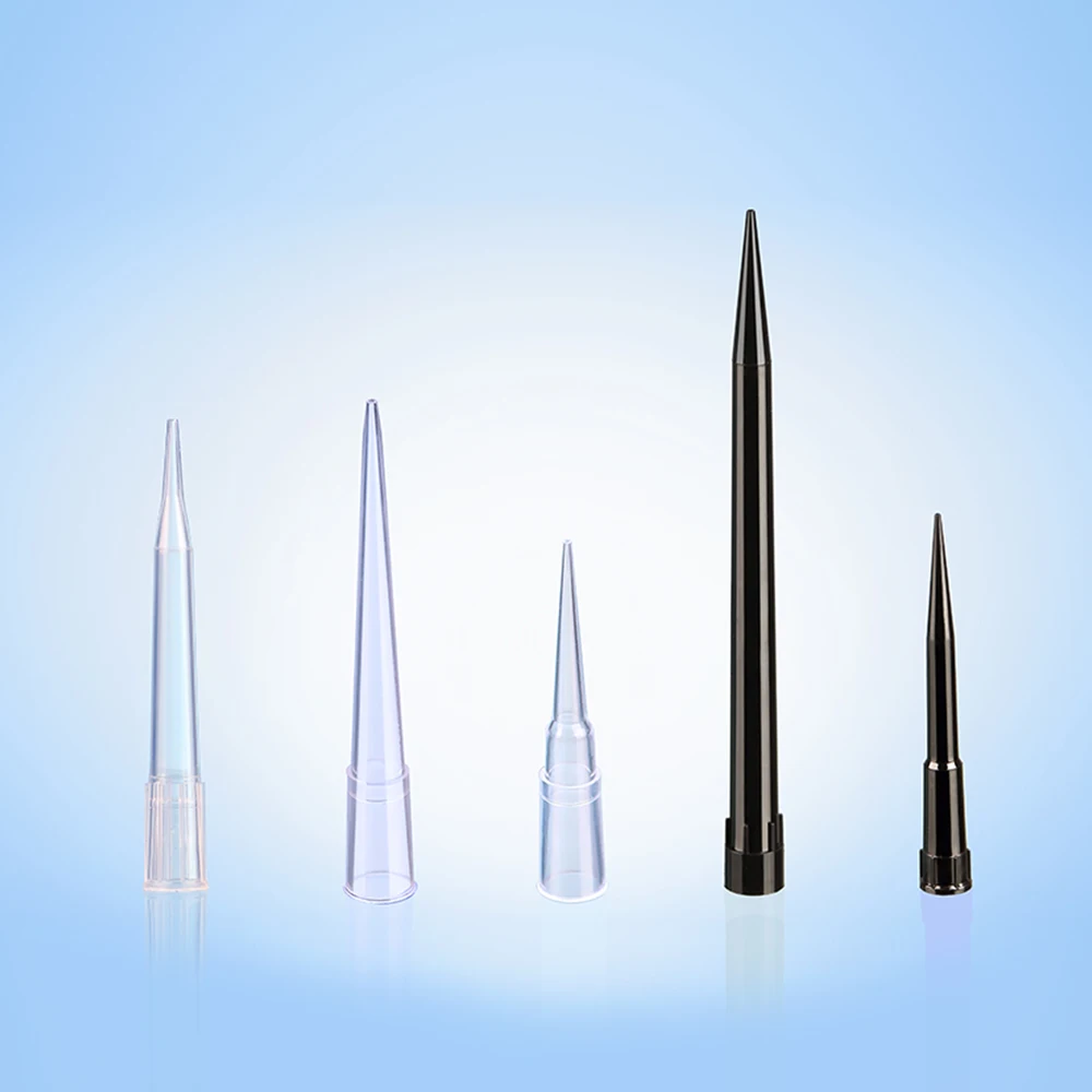 Laboratory Pipette Filter Tips Plastic 10UL Pipette Tip Box Packing
