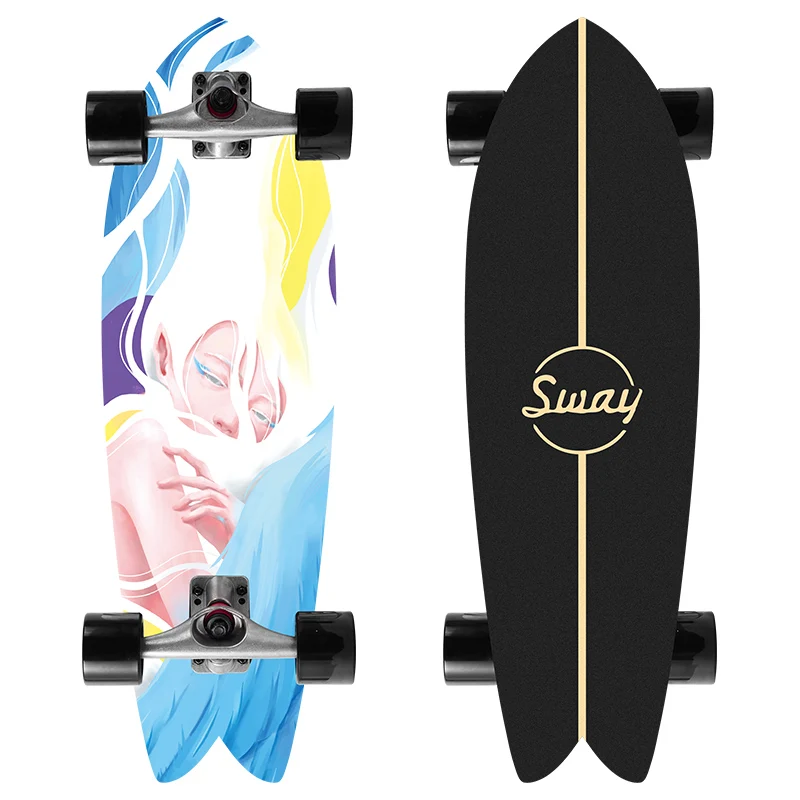 
SWAY C4, коньки для серфинга 2021, лидер продаж, профессиональный коньки для серфинга Smoothstar Maple, скейтборд CX4, грузовик, скейтборд 