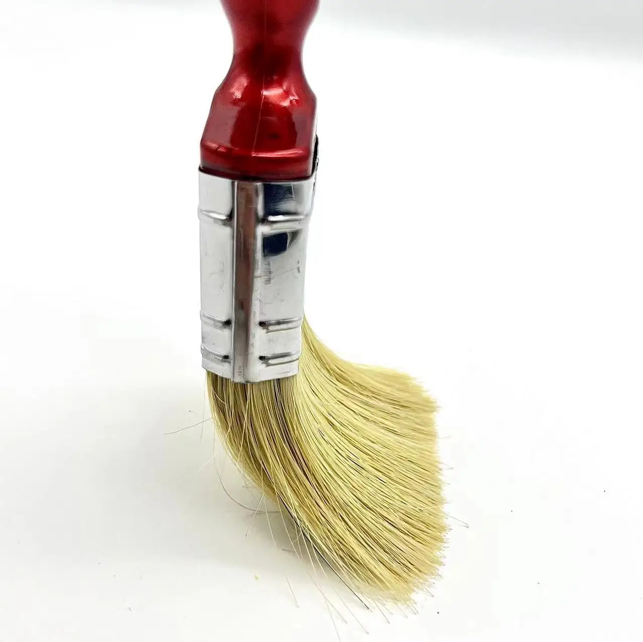 High quality plastic handle brush Wall Paint Brush Set With Natural Bristle Brush Manufacturer
