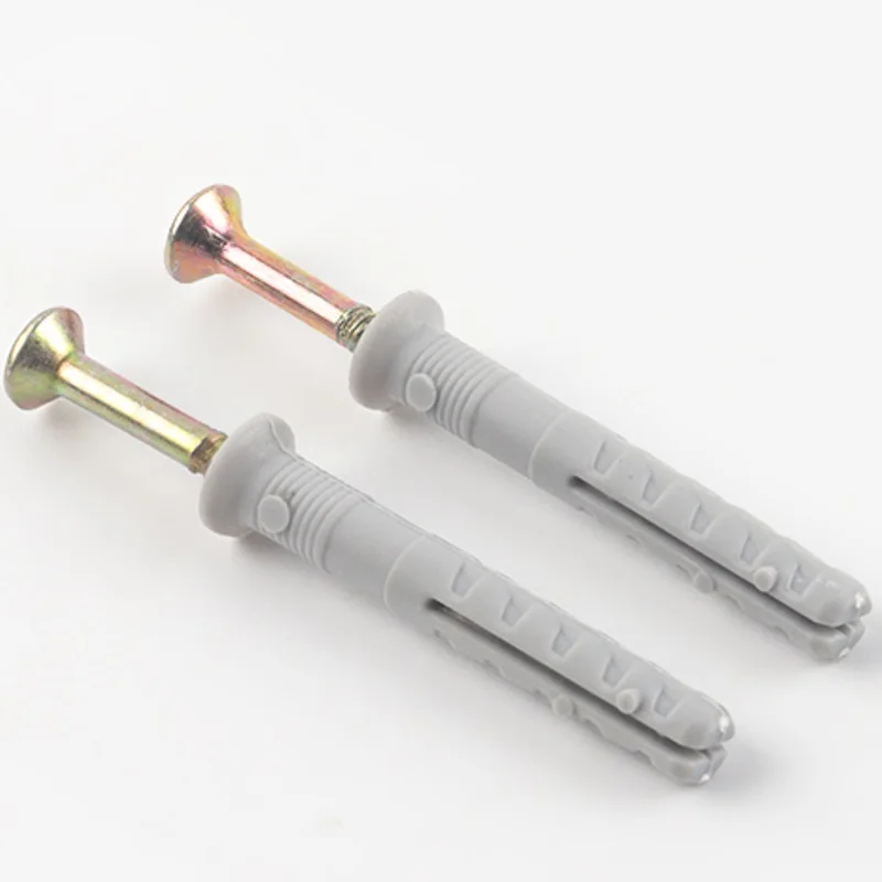 Hammer drive screw nylon anchor Factory Expansion Anchor Bolts Hammer Drive Nylon Plastic Fixing Nylon Frame Fixing Anchor