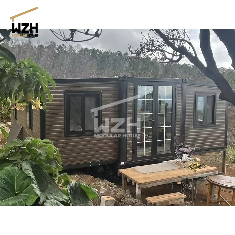 Container houses prefab low cost factory price 20 40ft expandable house best 30ft space capsule folding home big