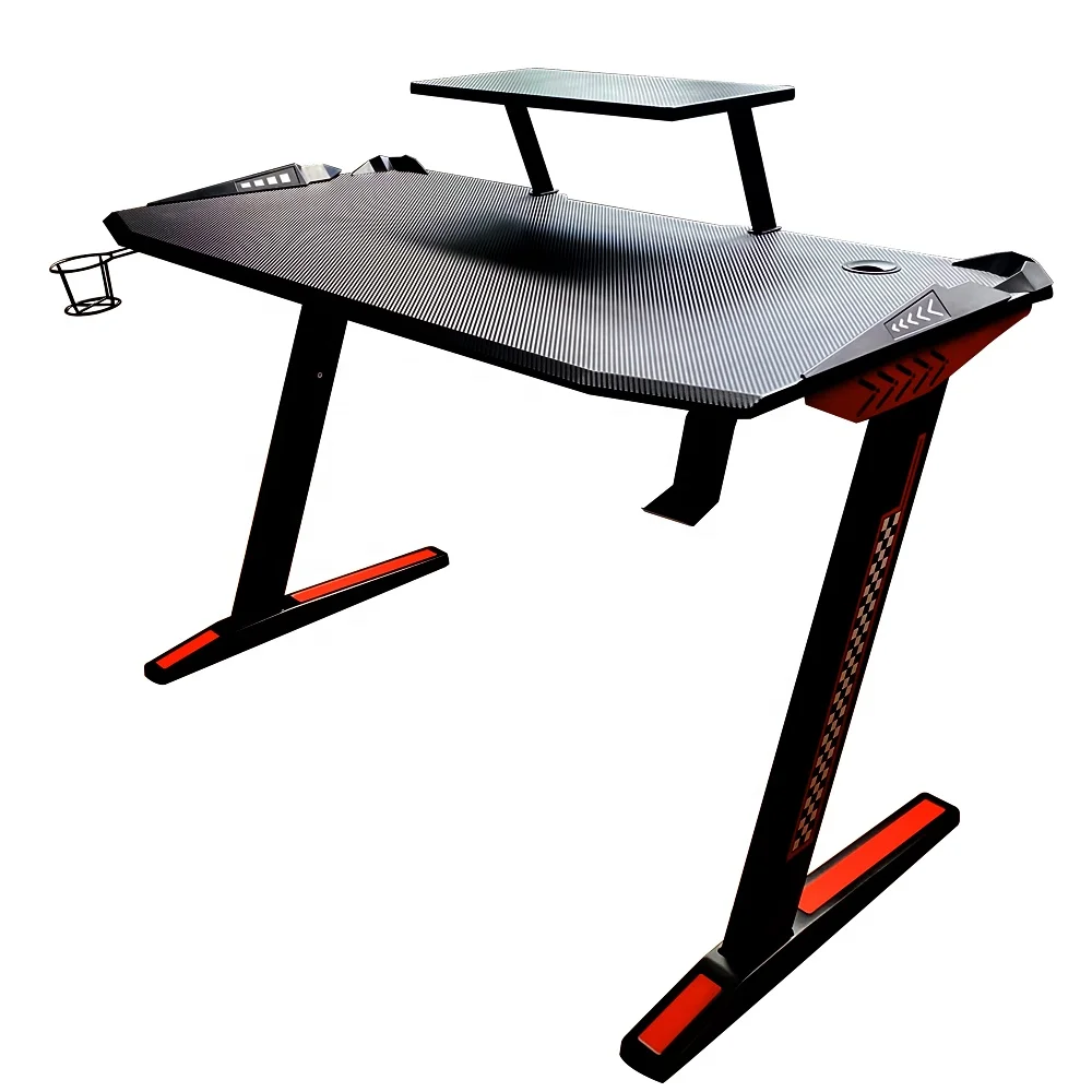Manufacturer computer table game table Internet cafe live broadcast anchor e-sports best-selling carbon fiber e-sports table