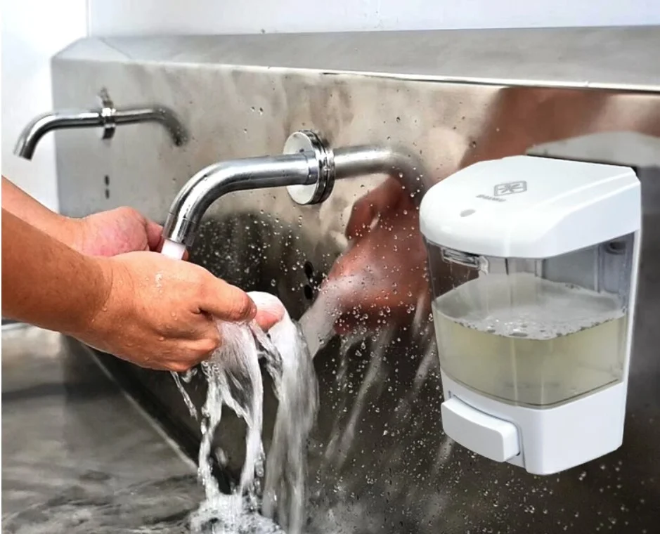 Shianku ABS Engineering Plastic Hand Soap Dispenser Hand Washing Liquid Soap Dispenser