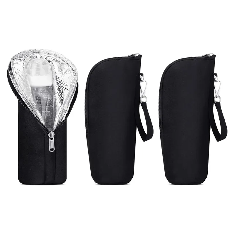 Baby Bottle Cooler Tote Bags, Insulated Breast milk Cooler Bag, Nursing Bottle Cooler Warmer Bag for Nursing Mom Daycare Travel.
