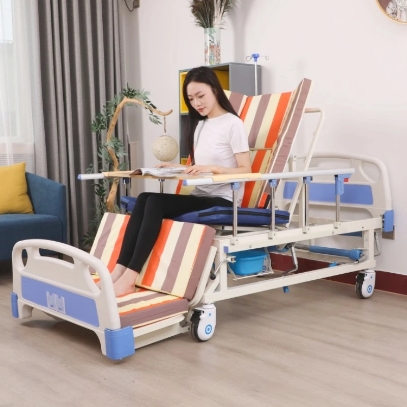 medical home care bed manufacturers wholesale price three functions hospital medical bed for elderly
