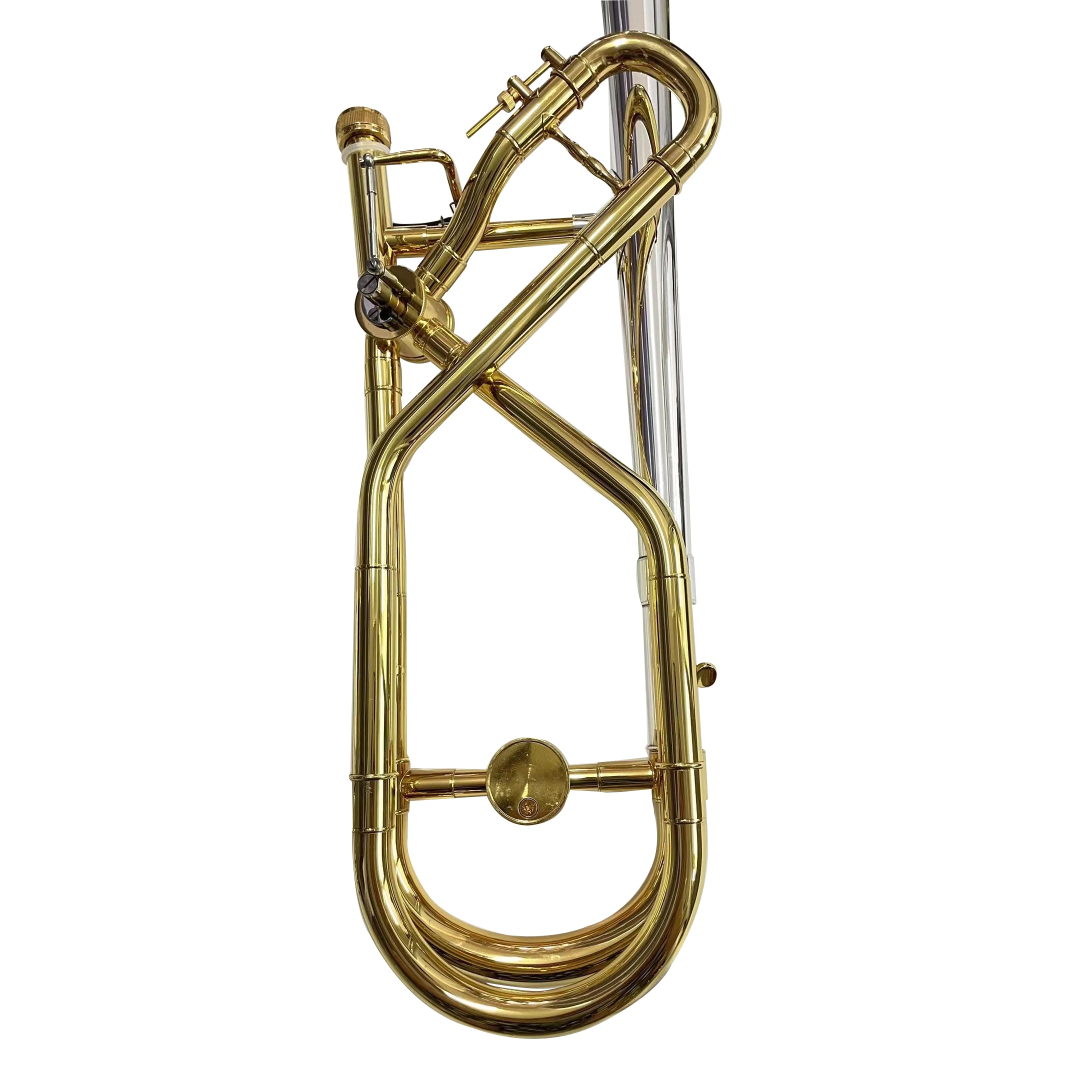 Professional Manufacture High Standard Yellow Brass Trombone