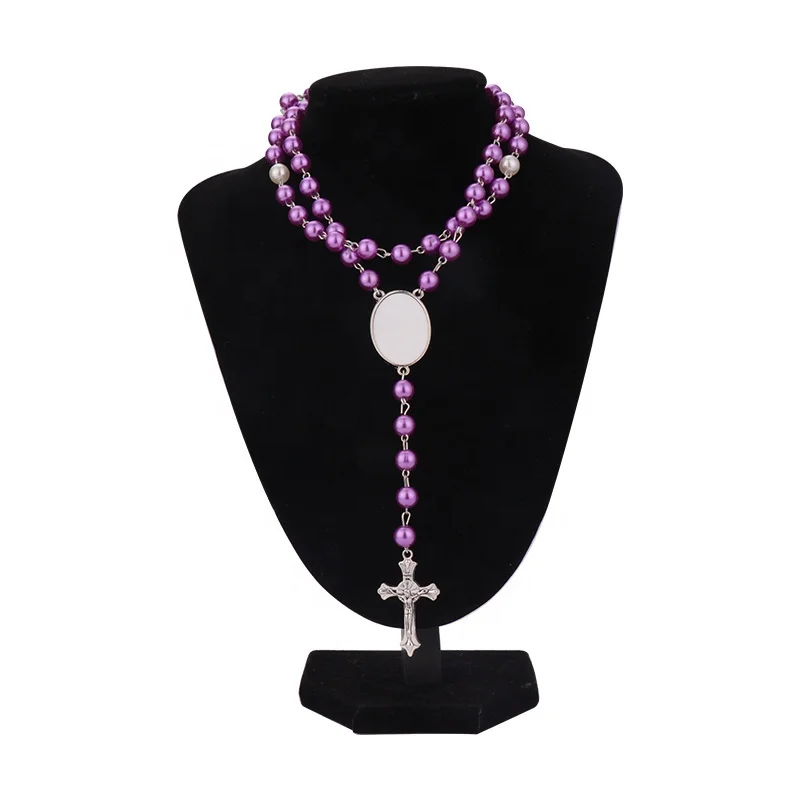 Cross Beads Sublimation Rosary