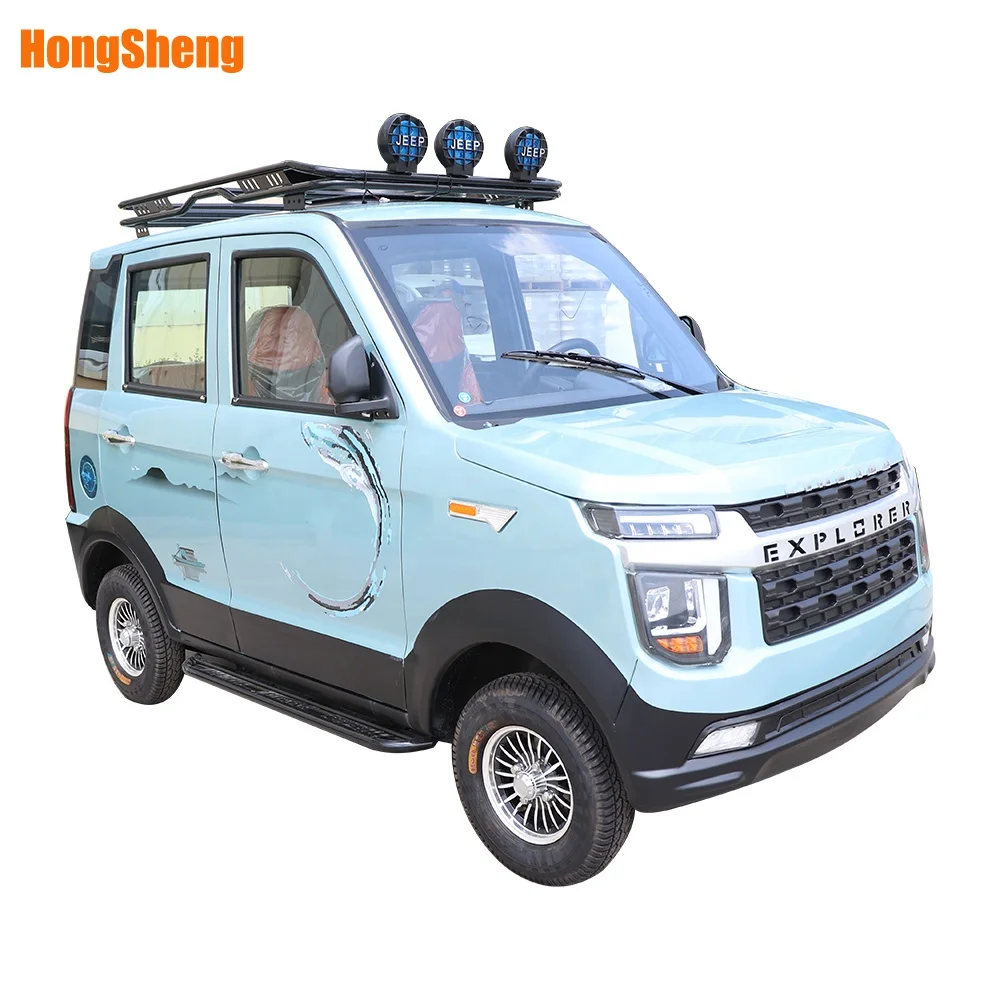 Certificated Chinese Factory City Used  New 4 Wheels electric SUV Solar Electric Car